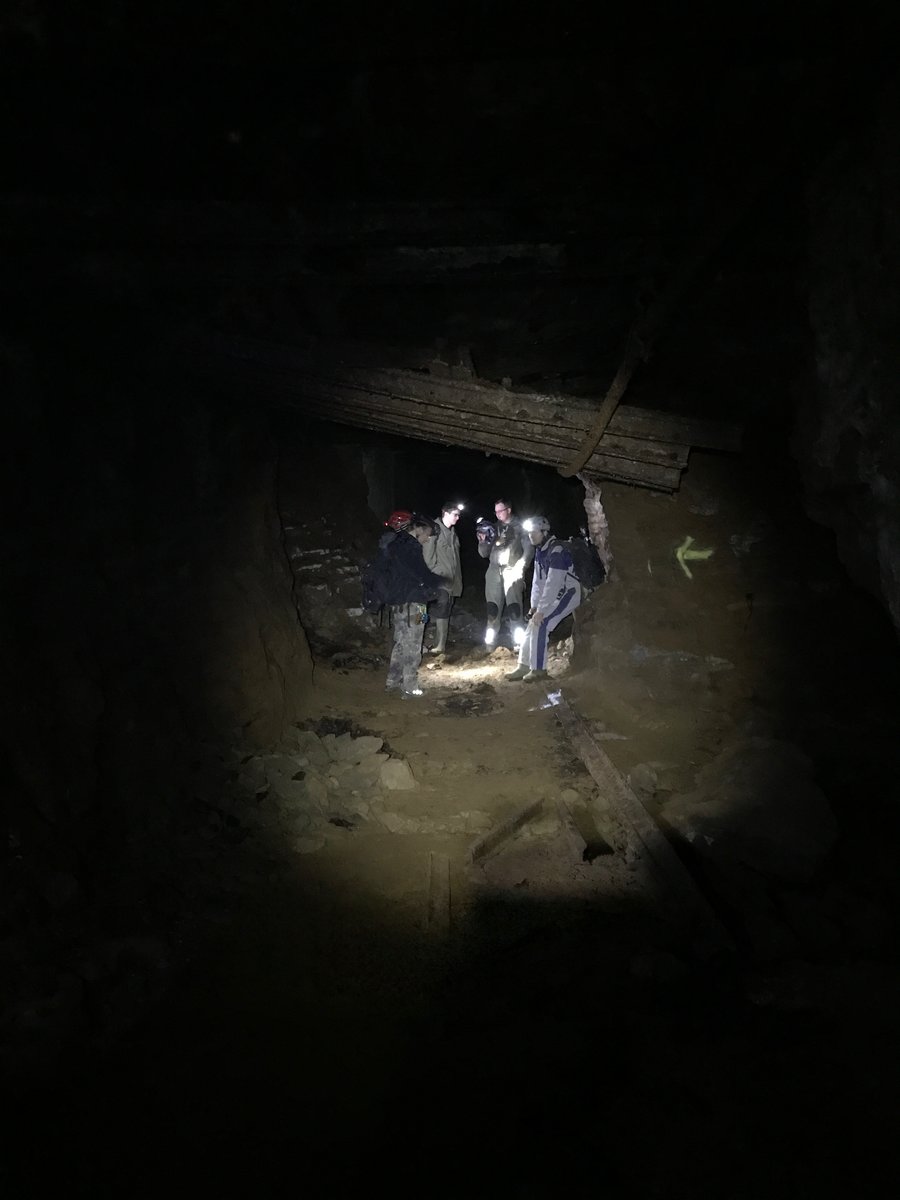12.01.2019 Mundus subterraneus
Befahrung Grube  X 
Wegeabschnitt - Kurz vor dem Ausgang