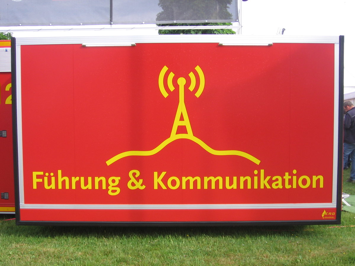 16. - 18.05.2017 Rettmobil - Fulda 
Europäische Leitmesse für Rettung und Mobilität
Abrollcontainer - Mobile Führung & Kommunikationszentrale