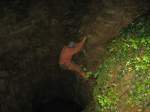 27.09.2014 Grotte de la Malatier / Frankreich  Aufstieg nach Baumpflegerart