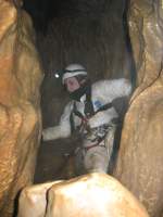 02.05.2015 Grotte de la Malatier (F)  Höhle - eine Welt im Verborgenen  Ruhe und Muße gehört zum Erkunden der Höhle.
