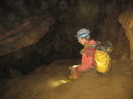 25.06.2016 Mundus subterraneus  Grotte de la Malatier - Frankreich  Am Wendepunkt - hier wurde, nach einer  kleinen Pause, der Rückweg angetreten.