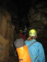 29.04.2017 Urbex Spezial   Mundus subterraneus  - Grotte de la Malatier  Die erste kleine Kletterstelle.
