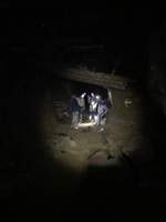 12.01.2019 Mundus subterraneus  Befahrung Grube  X   Wegeabschnitt - Kurz vor dem Ausgang