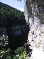 20190814/673702/14082019-urbex-spezial-in-frankreich-klettersteig 14.08.2019 Urbex Spezial in Frankreich 
Klettersteig - 'Les Echelles de la Mort'
Jens - am Abzweig zum Notausstieg