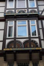 30.09.2019 Urbex Spezial - Harztour
Tag 1 - Goslar
Hausfassade mit Sinnsprüchen:
Wo Fried´ und Einigkeit regiert,
da wir das ganze Haus geziert.
Mit Fleiß und Kraft man vieles schafft.