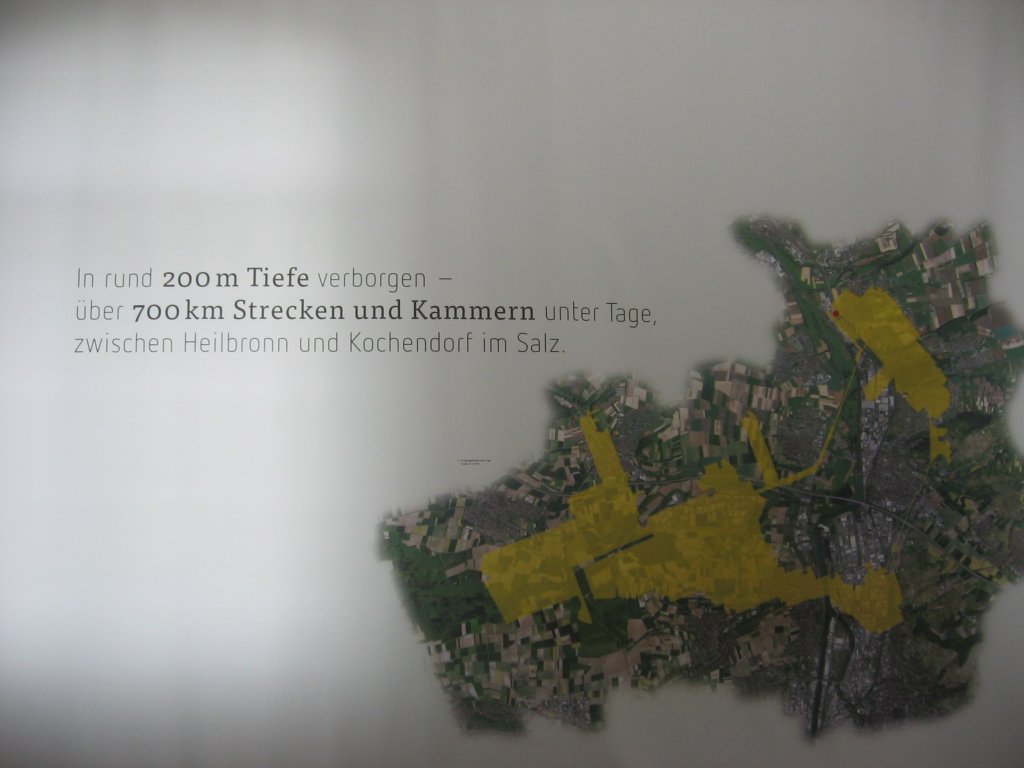 04.05.2013 Besucherbergwerk Bad Friedrichshall-Kochendorf

bersichtskarte des Salzabbaugebietes Heilbronn & Umland