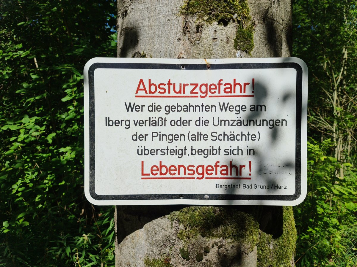 04.08.2020 Urbex Spezial -  Harz  Tag Vier
Wandern rund um Wildemann
Wohlgemeinter Warnhinweis