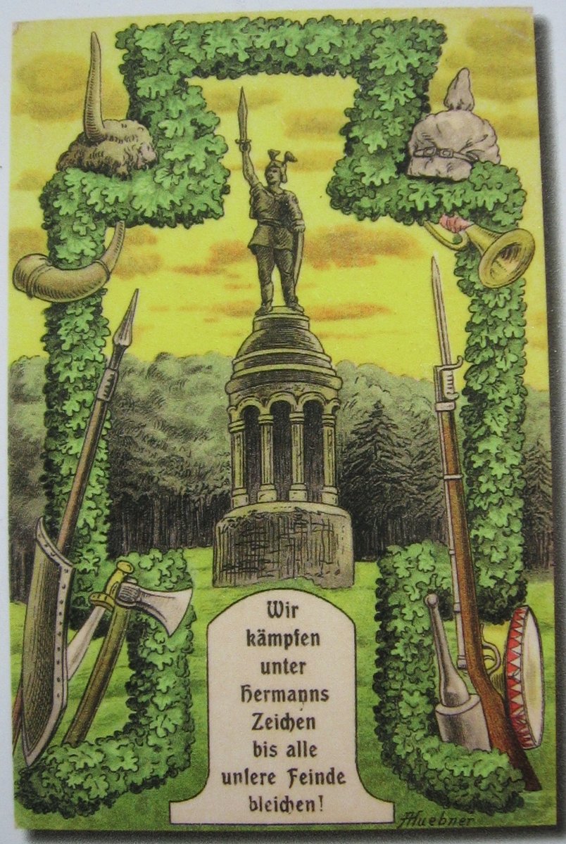 15.09.2018 Urbex Spezial - Hermannsdenkmal
Infopunkt - Ausstellung
Postkartenmotiv zum Ersten Weltkrieg