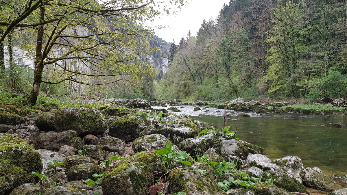 27.04.2019 Urbex Spezial in Frankreich 
Klettersteig -  Les Echelles de la Mort  
Impressionen am Flußlauf.