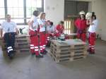 07.05.2011 Werk-Hassmersheim: Seilsportliche Übungen mit Helfern des DRK vom OV-Rosenberg