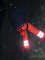 02.03.2012 Seilsportliche Übungen im Felsengarten Hessigheim bei Tag und bei Nacht