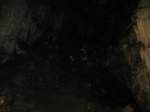 27.09.2014 Grotte de la Malatier / Frankreich
Wir durchschreiten diesen Saal mit seinem wilden 
Steingewirr und seinen schönen wasserfallartigen
Sintergebilden 