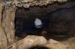 02.05.2015 Grotte de la Malatier (F)  Die Schlufe werden feuchter