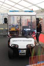 15.-17.05.2017 Rettmobil - Fulda 
19. Europäische Leitmesse
für Rettung und Mobilität
Club Car bzw. Golfcart in
Sanitätsausführung